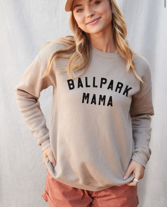 Ballpark Mama Sweater