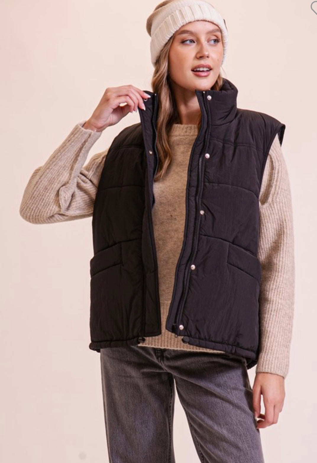 Black vest