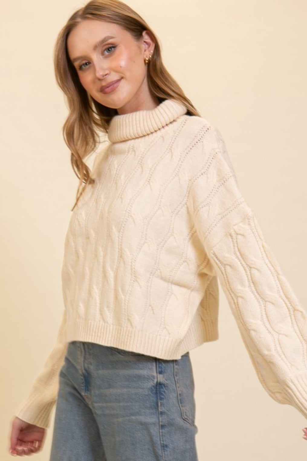 Cream Sweater